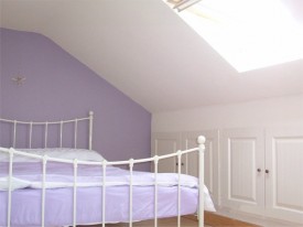 Attic bedroom at Hillcrest, Lucan, Co. Dublin - work carried out by Expert Attics, Lucan, Dublin, Ireland.